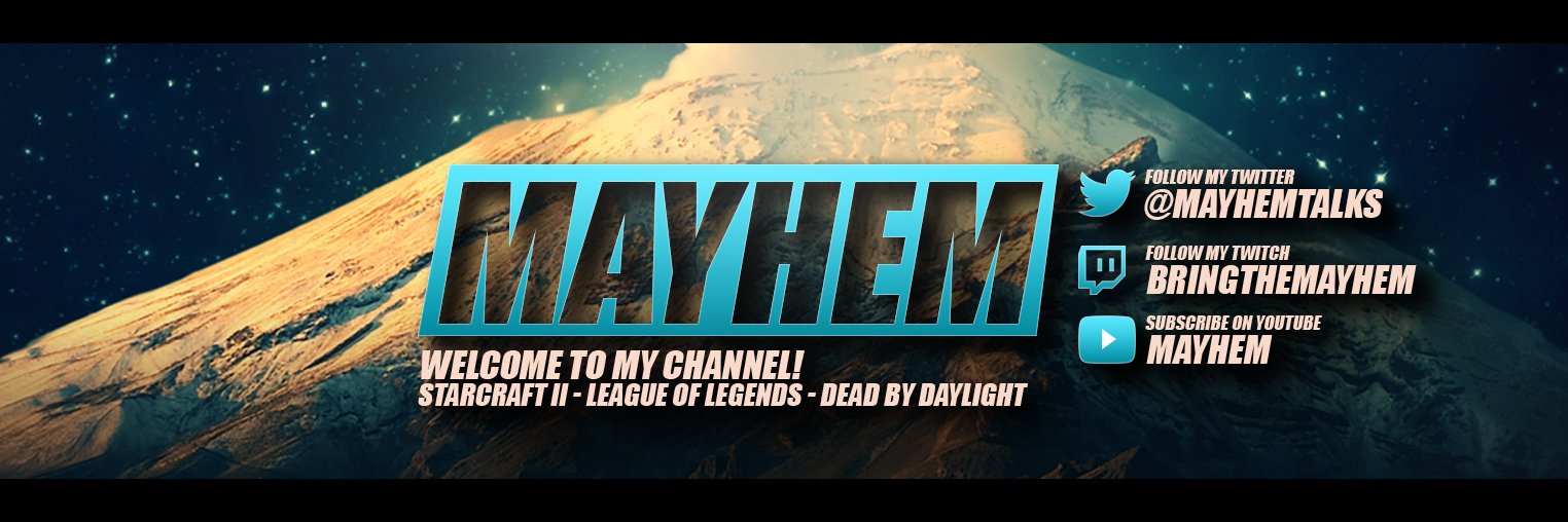 Mayhem banner