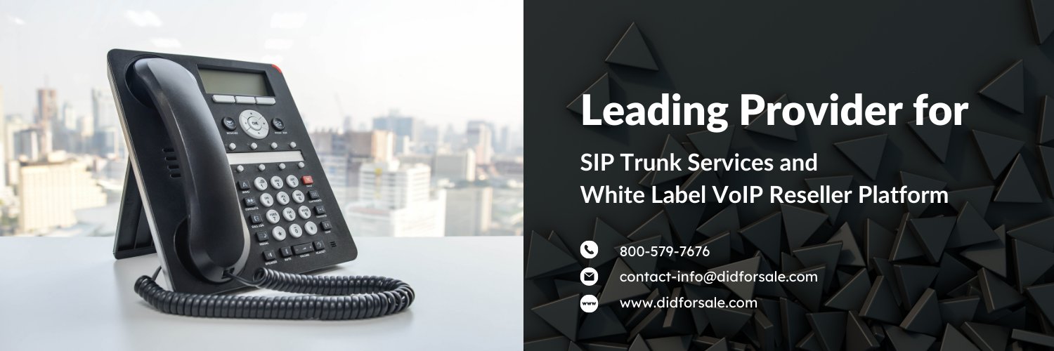 DIDforSale | SIP Trunk Provider banner