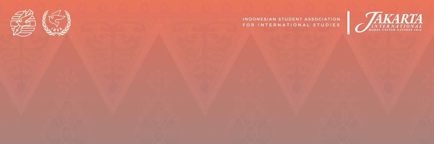 Jakarta International Model United Nations banner