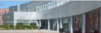 Bay View High School Library banner