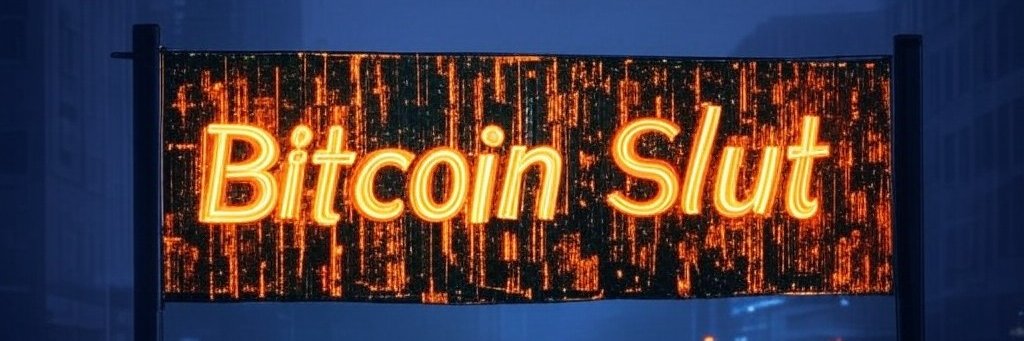 ₿itcoinSlut banner