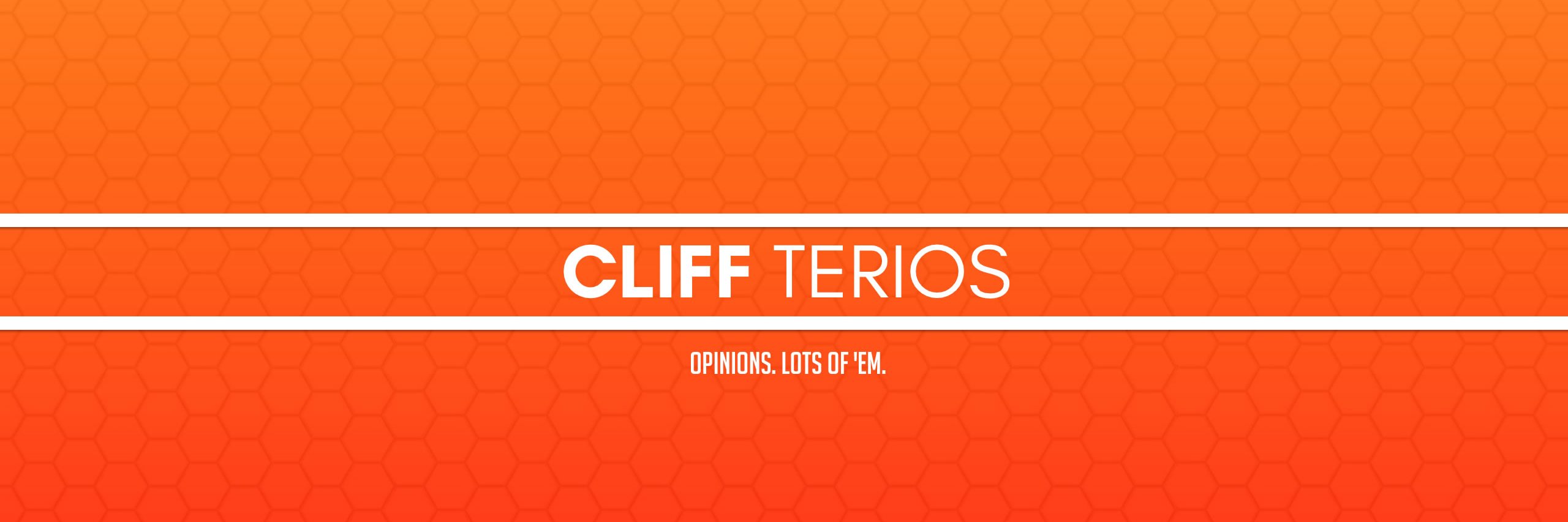 Cliff banner