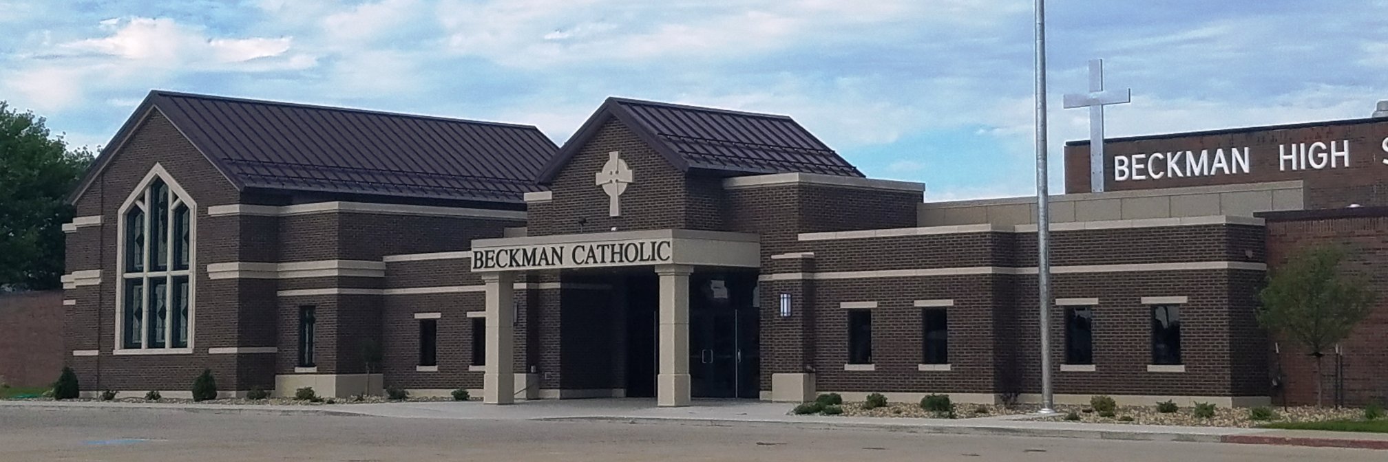 Beckman Catholic banner