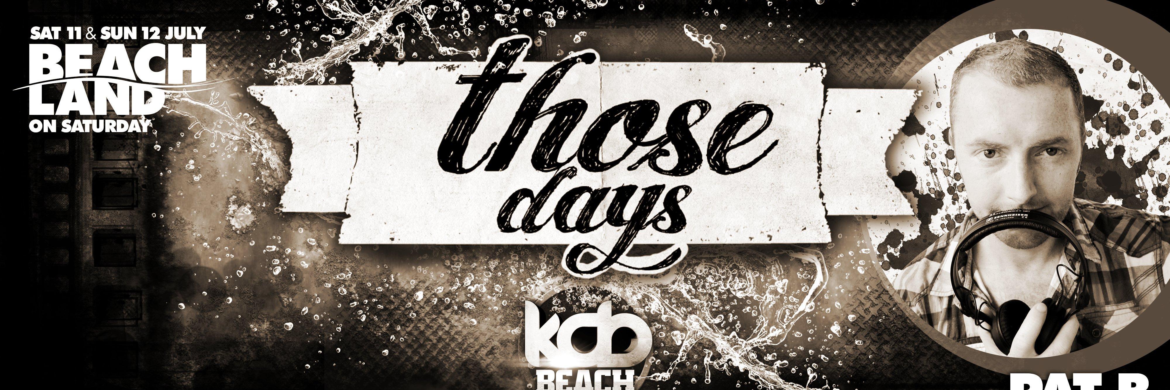 Those Days banner