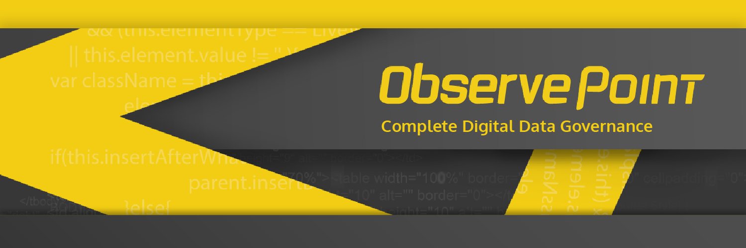ObservePoint banner
