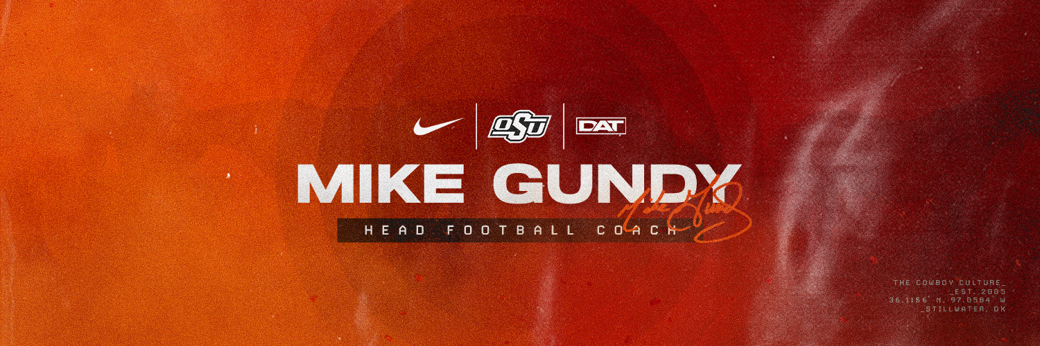 Mike Gundy's banner