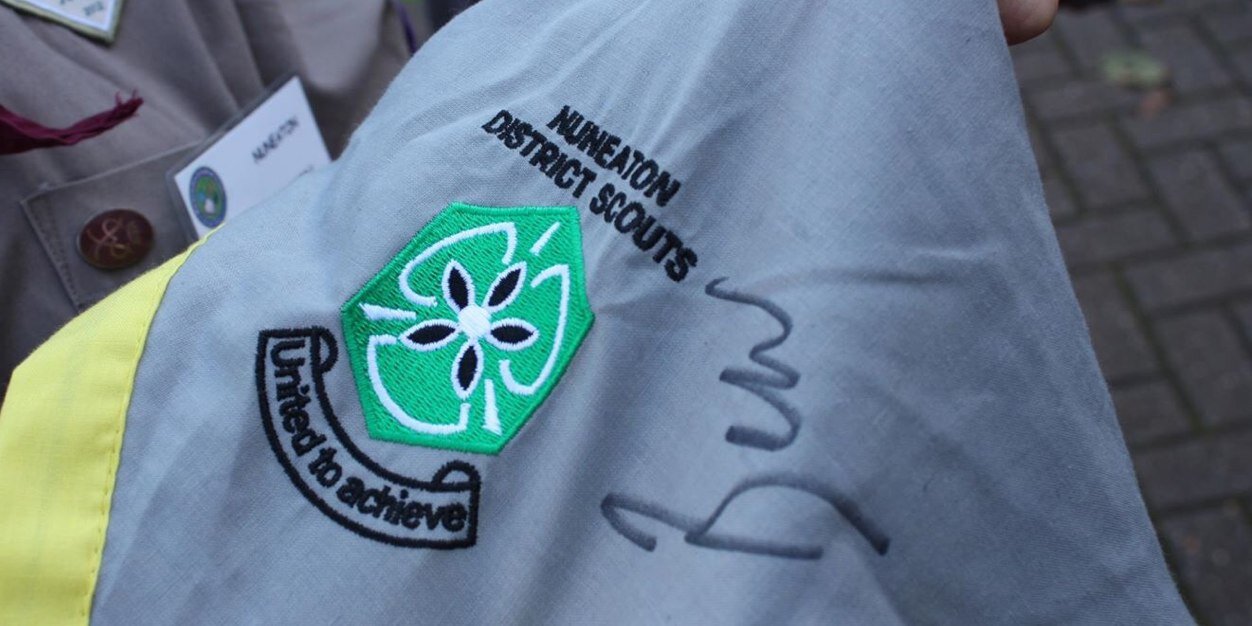 Nuneaton District Scouts banner