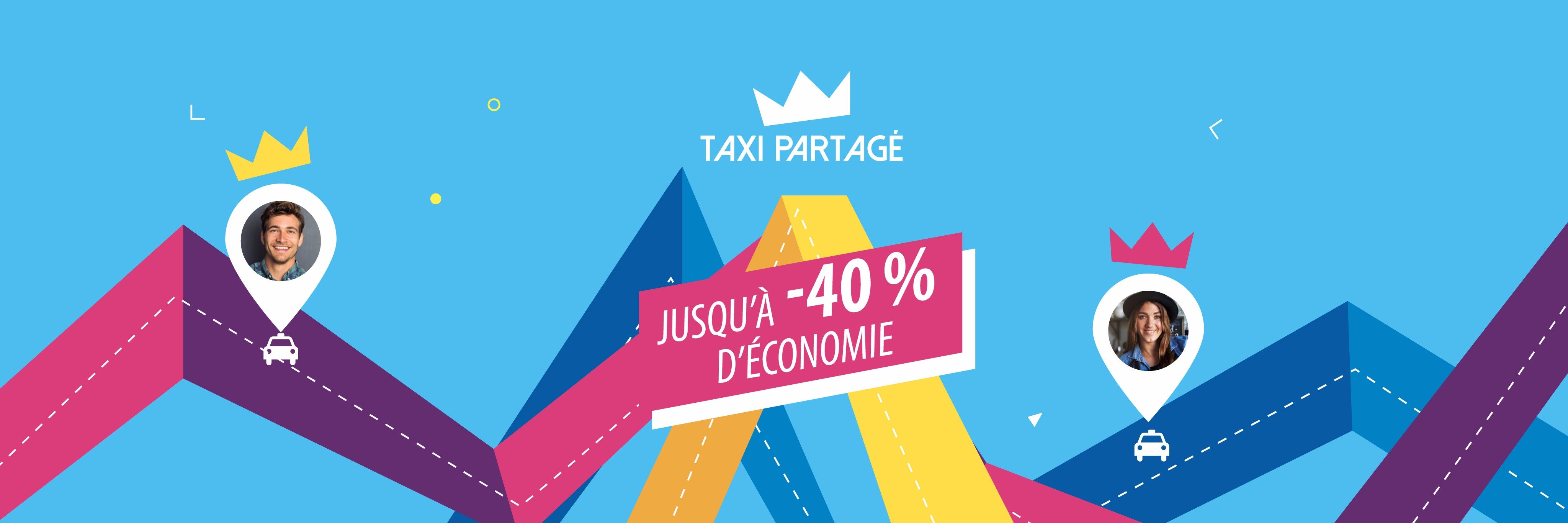 Taxis Bleus banner
