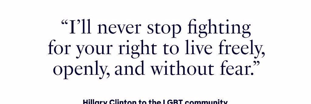 Campaign for Hillary banner