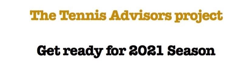 THE TENNIS ADVISORS banner
