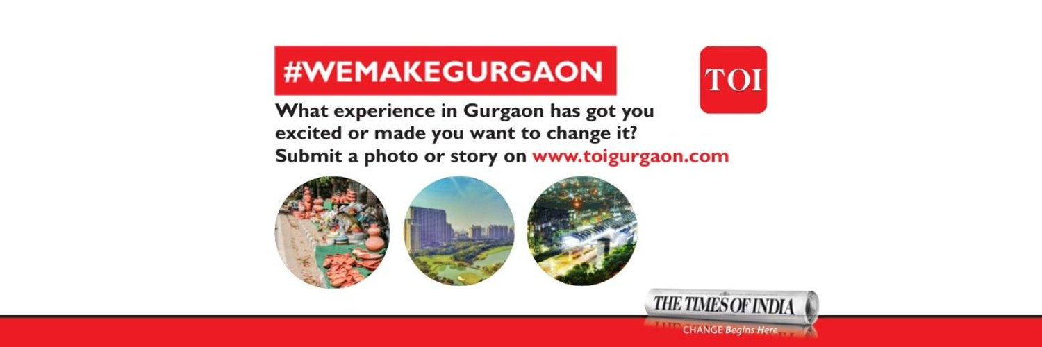 TOI Gurgaon Profile Banner