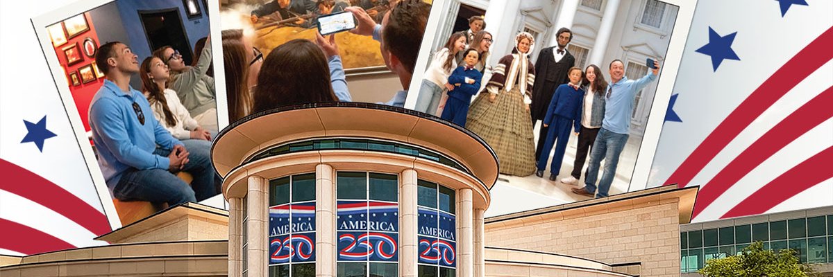 Lincoln Presidential Library banner
