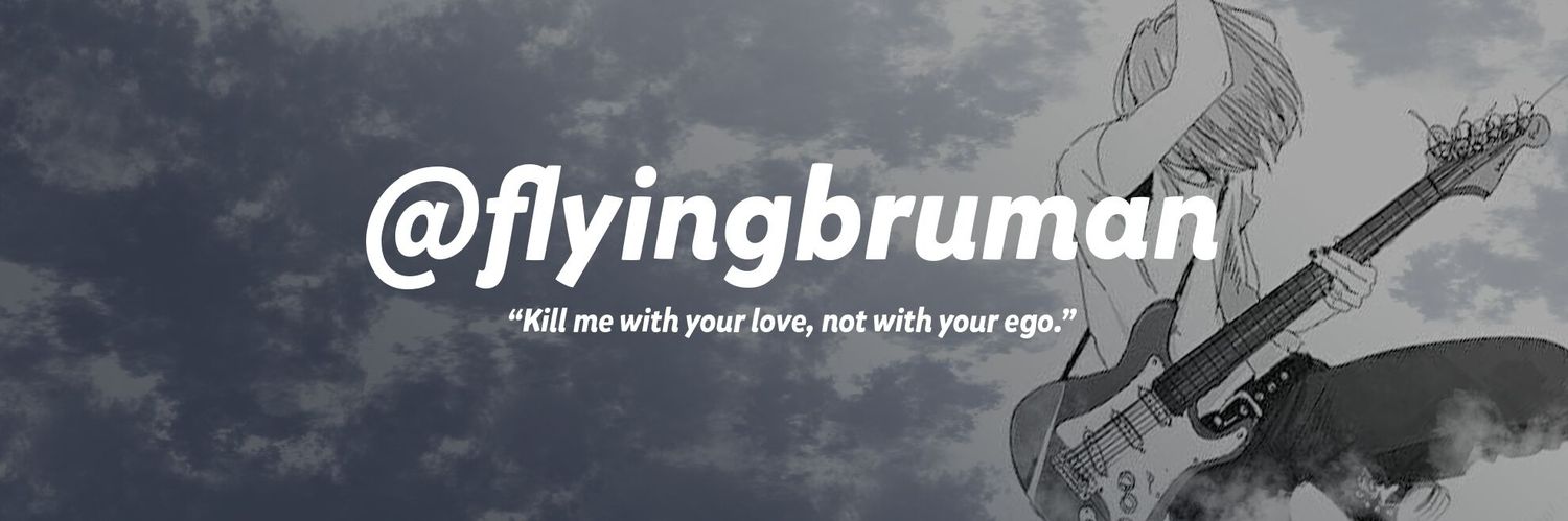 flyingbruman's profile banner image