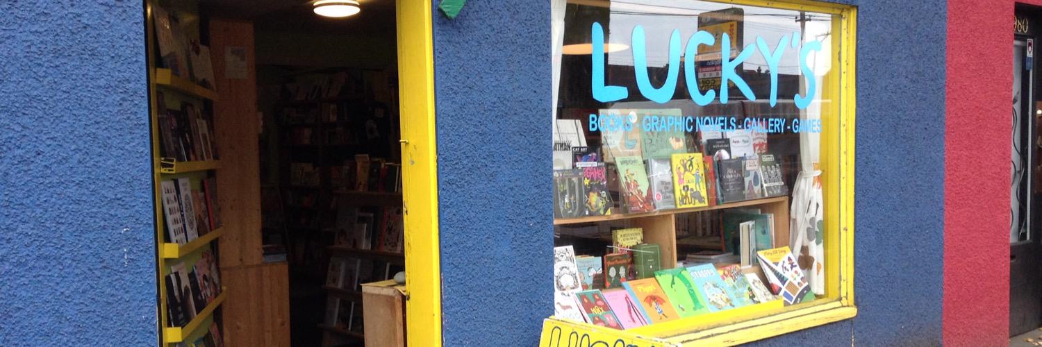 Lucky's Books and Comics banner