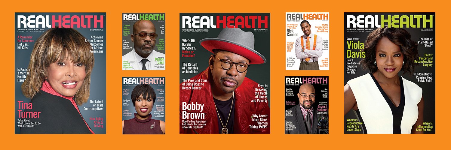 Real Health Magazine banner