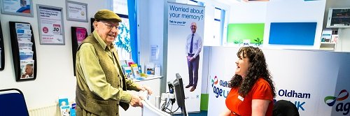 Age UK Oldham banner