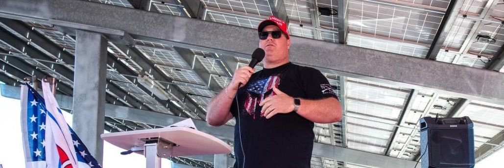 Russ Taylor the Terrorist banner