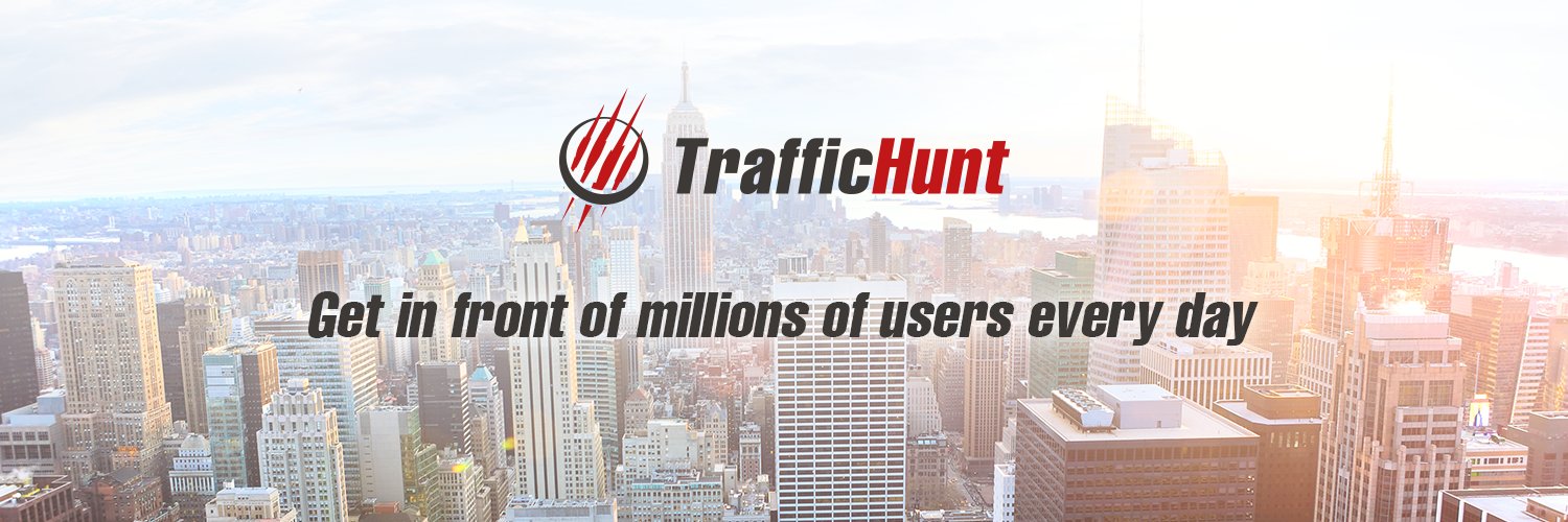 TrafficHunt_ads's profile banner image