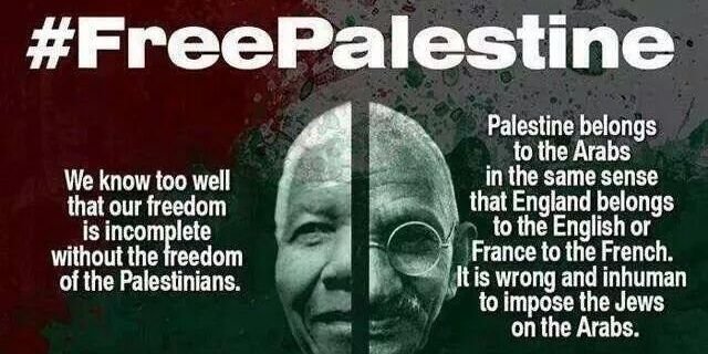 Palestine Solidarity banner