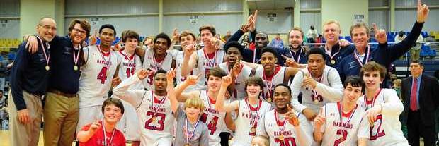 Hammond Basketball banner