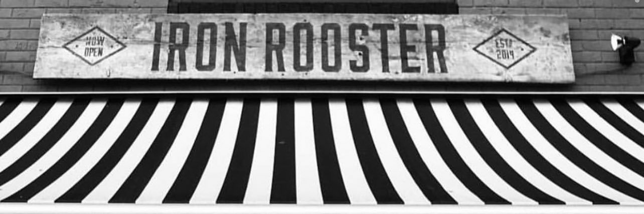 The Iron Rooster's banner