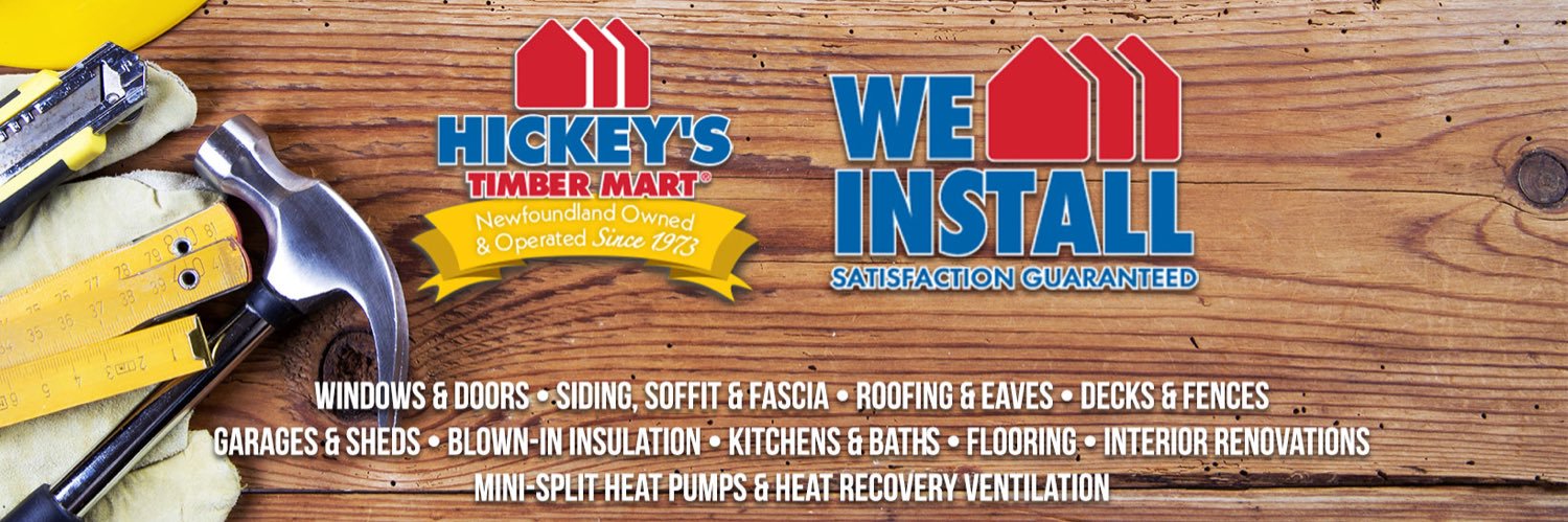 Hickey's TIMBERMART banner