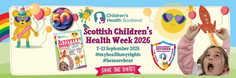 Children's Health Scotland banner
