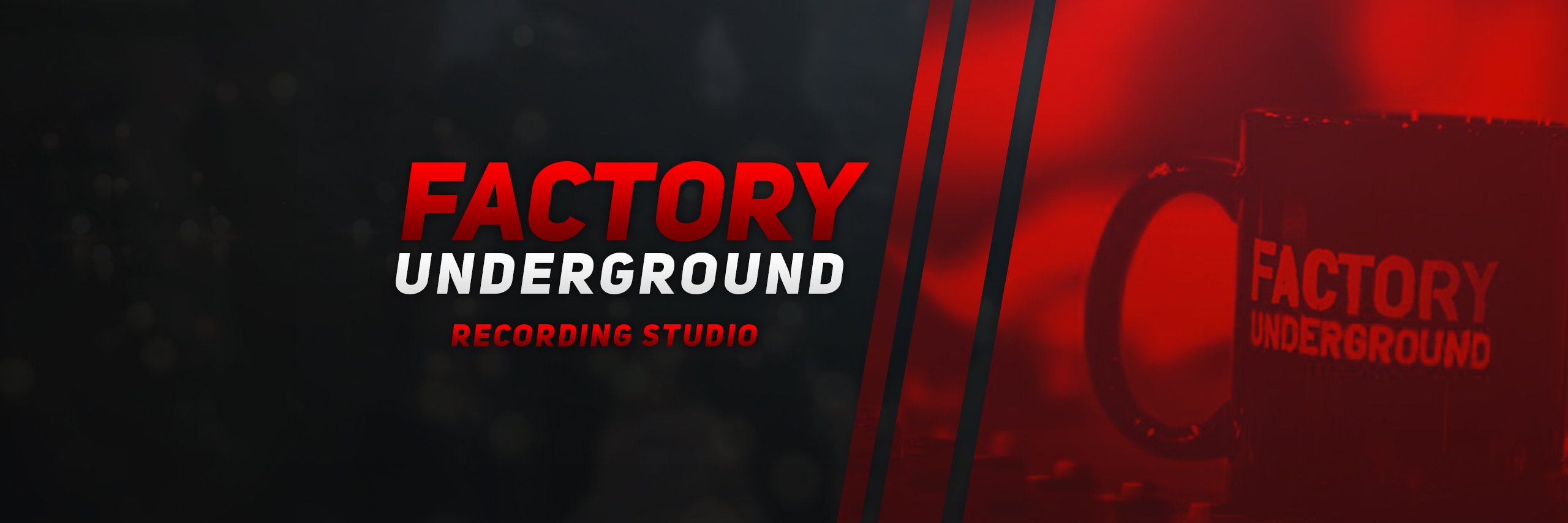 Factory Underground Studio banner