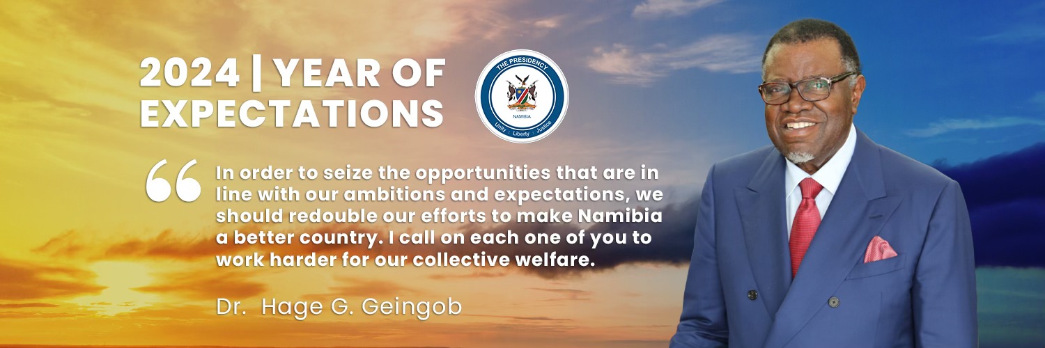 Dr Hage G. Geingob banner