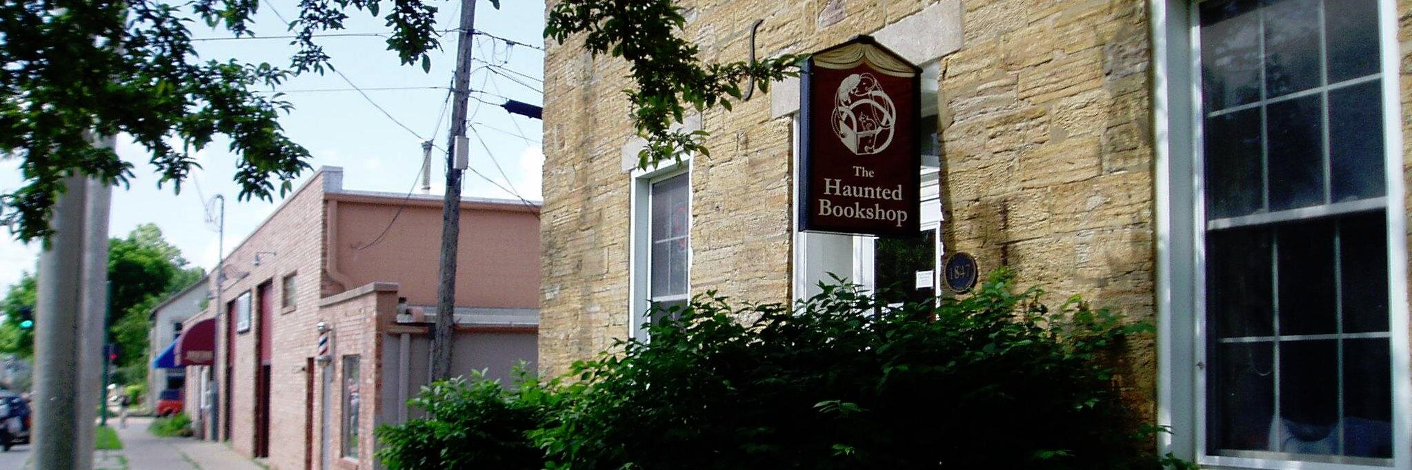 The Haunted Bookshop banner