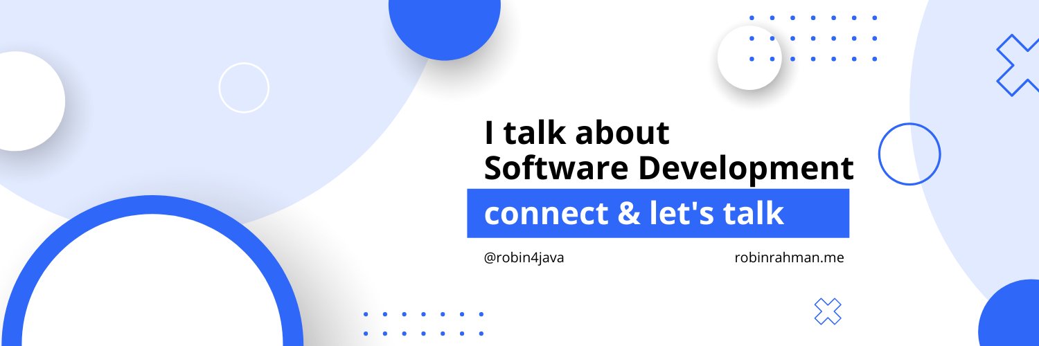 robin4java's profile banner image