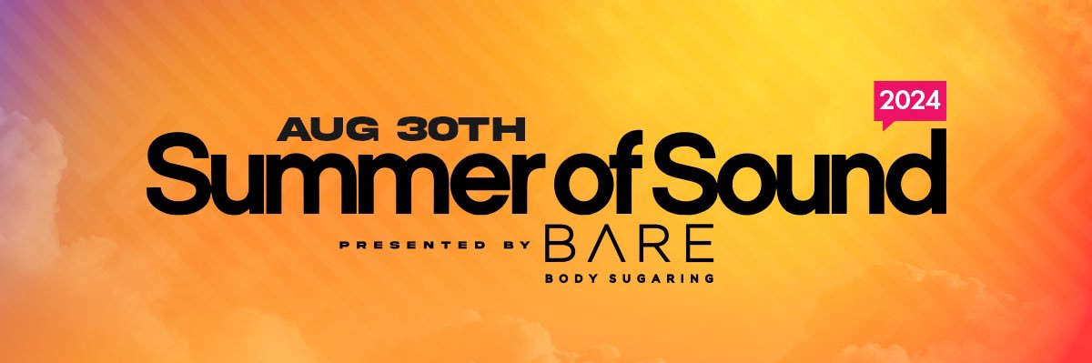 Summer Of Sound banner