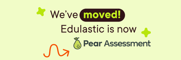 Edulastic ➡️ Pear Assessment Profile Banner