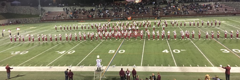 SCAHS Marching Band banner