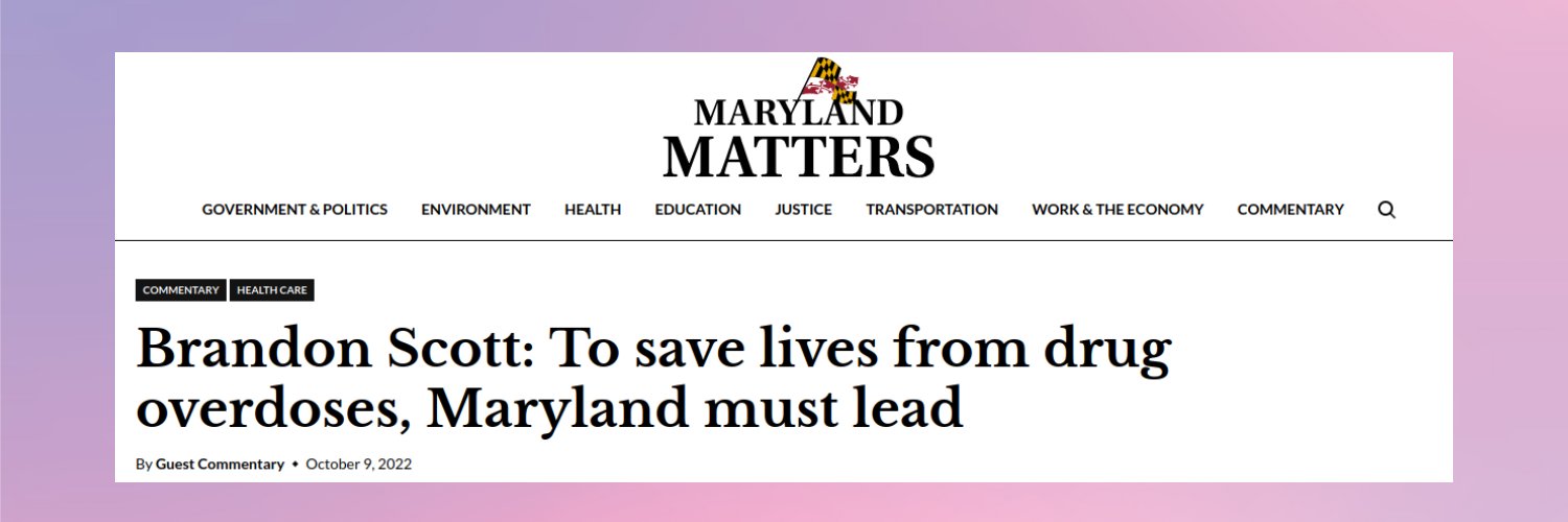 Baltimore Harm Reduction Coalition banner