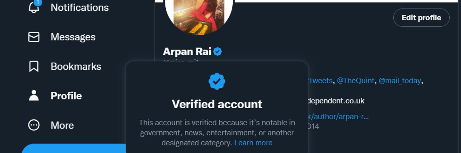 Arpan Rai Profile Banner