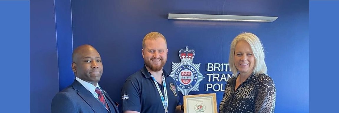 BTP Branch International Police Association banner