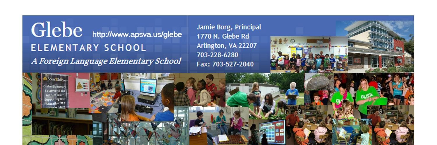 Glebe Elementary APS banner