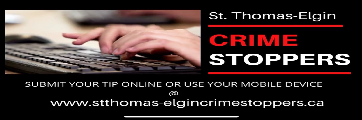St.Thomas-Elgin Crimestoppers banner
