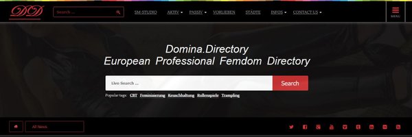 🔞DominaDirectory🔞 Profile Banner