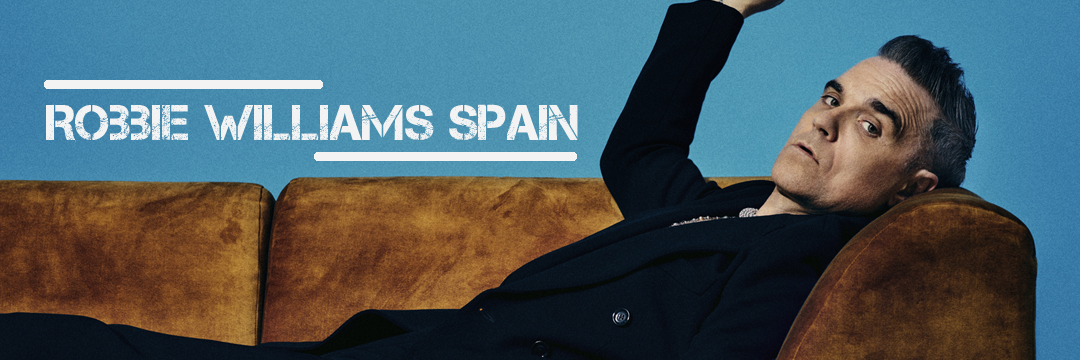 Robbie Williams SPAIN banner