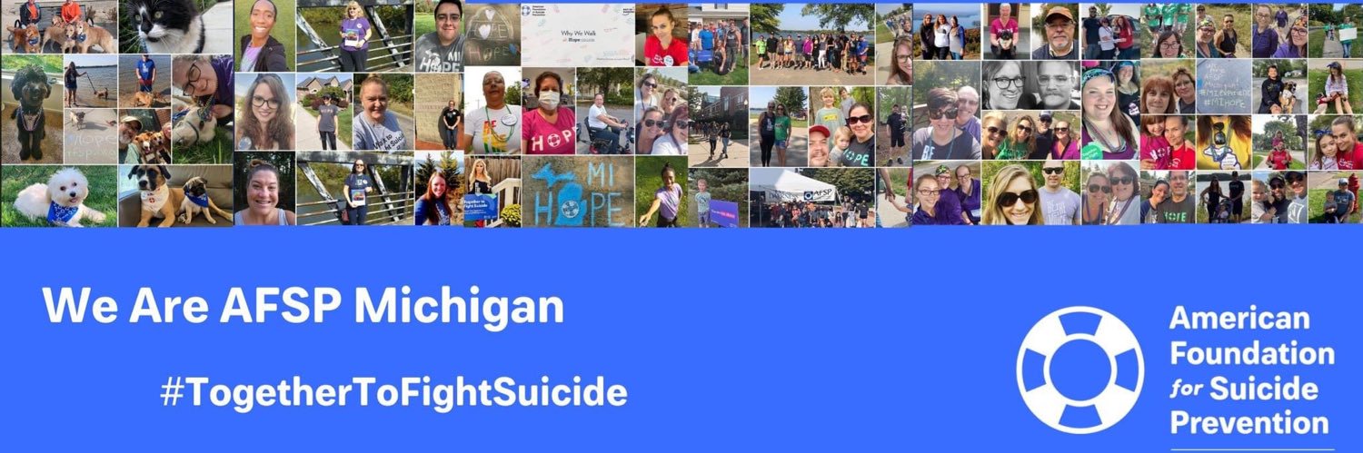 AFSP Michigan banner