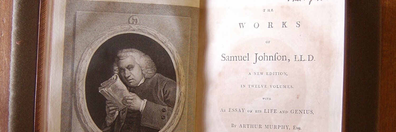 Dr. Samuel Johnson banner