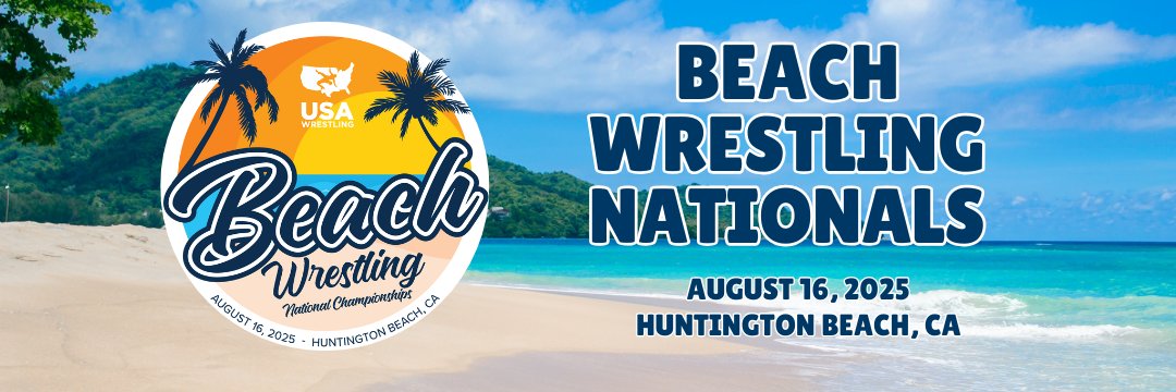 USA Wrestling's banner