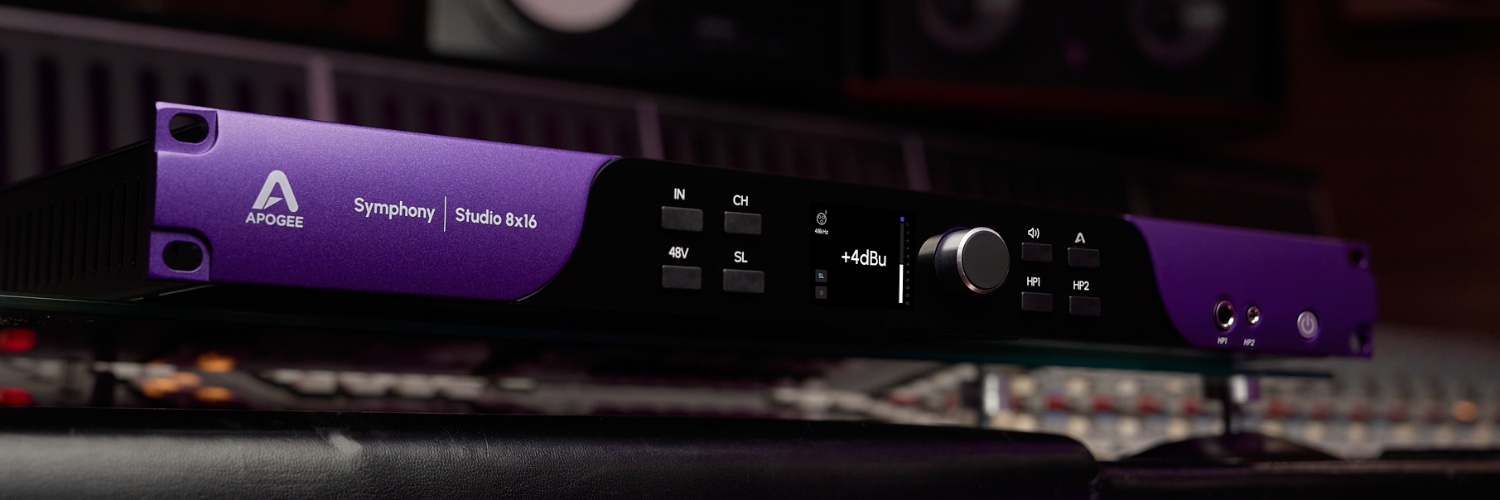 Apogee Electronics banner