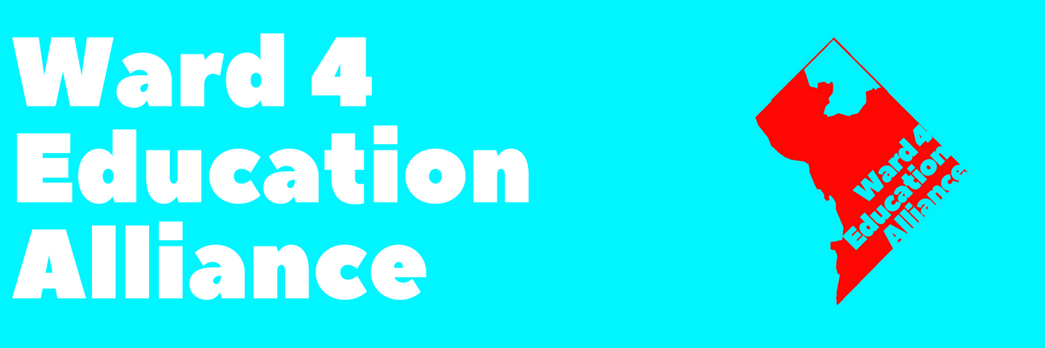 Ward 4 Education Alliance banner