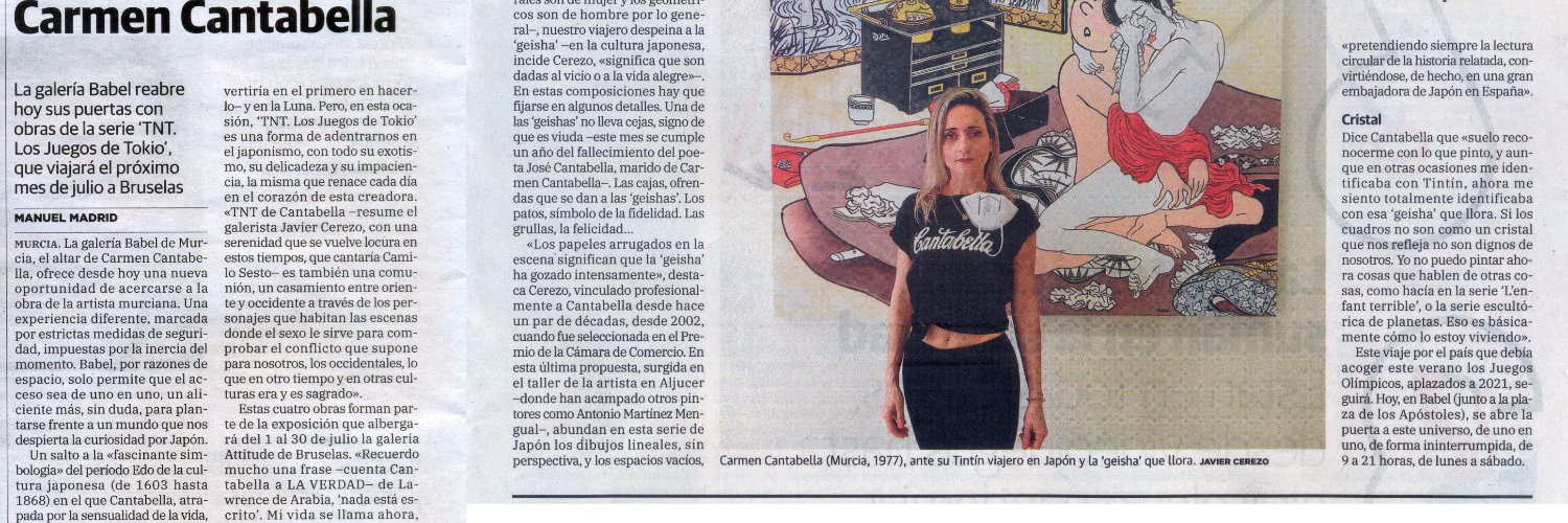 Carmen Cantabella banner
