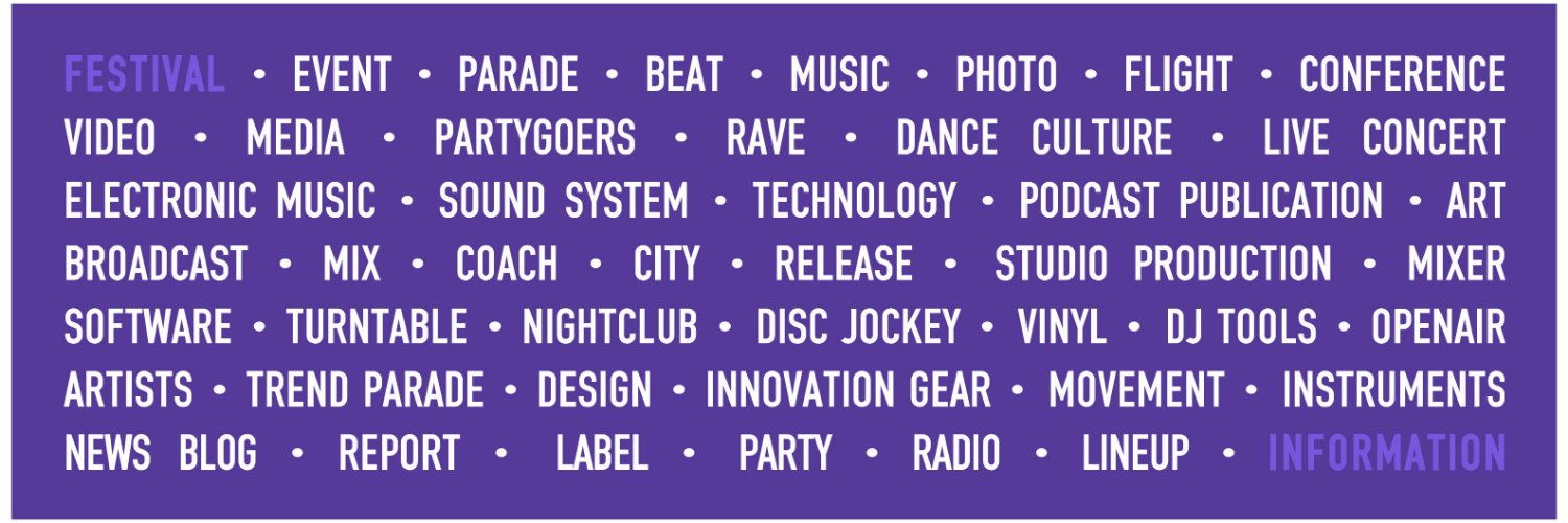 Festival Information / The Sound Syndicate banner