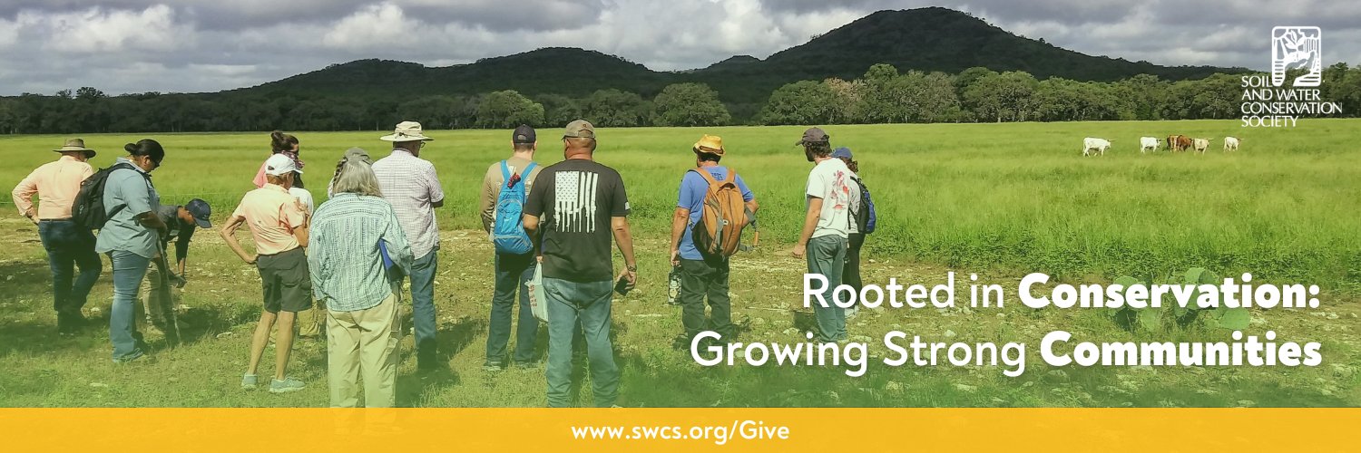 Soil and Water Conservation Society banner