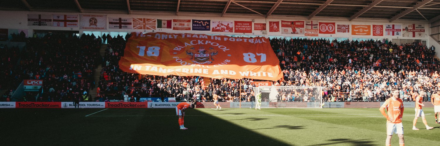 Blackpool FC banner